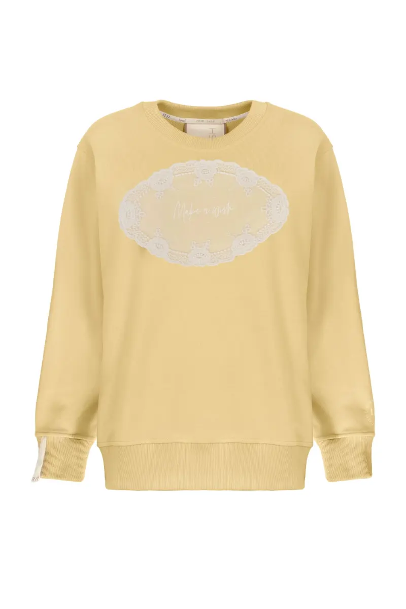 Bluza Lace banan