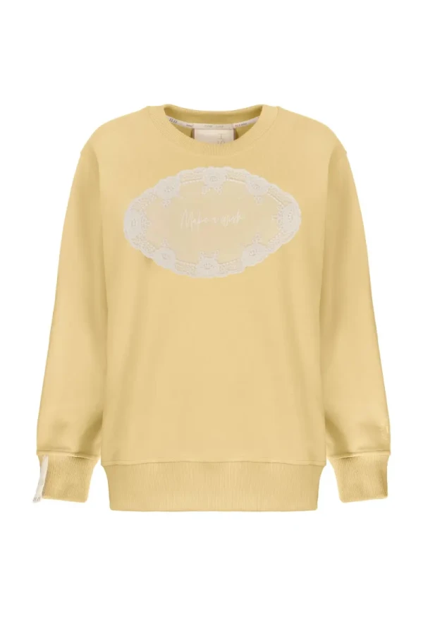 Bluza Lace banan