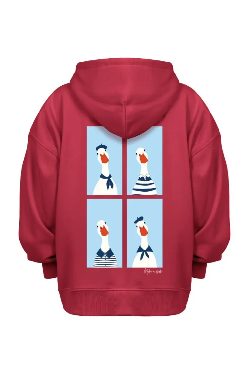 Bluza Noe Quattro malinowa czerwień