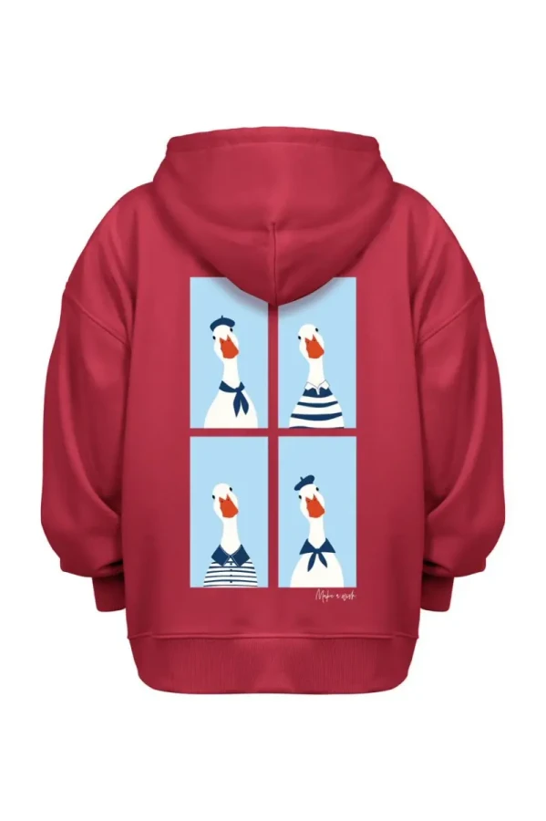 Bluza Noe Quattro malinowa czerwień